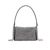 Cata Women's Punk Style Handbag With Rhinestones